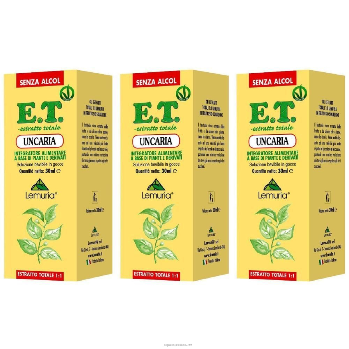 Trova Offerte di uncaria estratto totale gocce 3x30 ml orali e compra online
