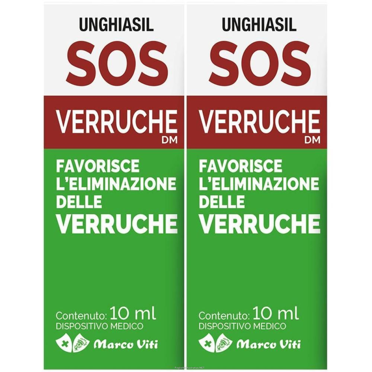 Trova Offerte di unghiasil sos verruche flacone con pennellino 2x10 ml e compra online