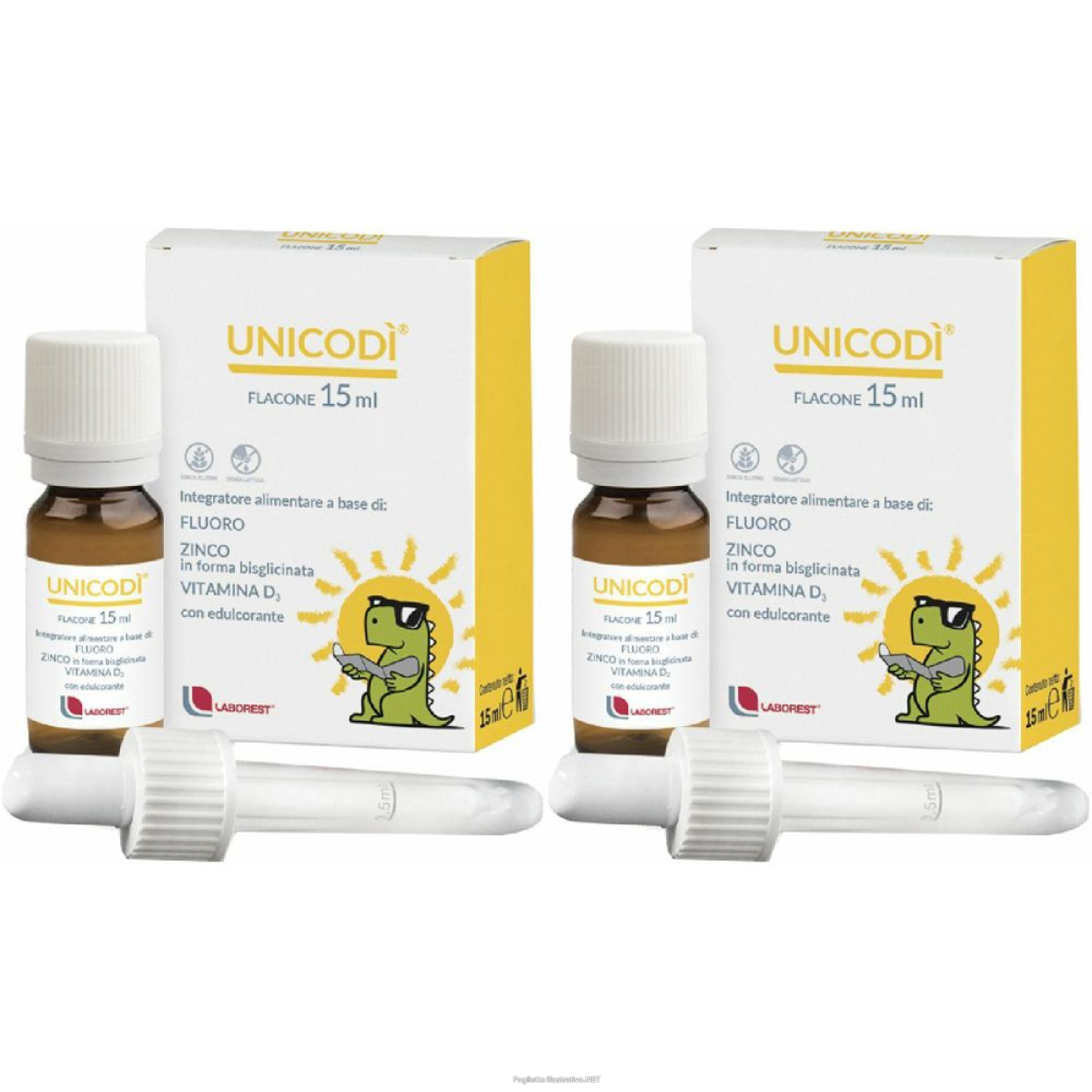 Trova Offerte di unicodì® set da 2 2x15 ml gocce e compra online