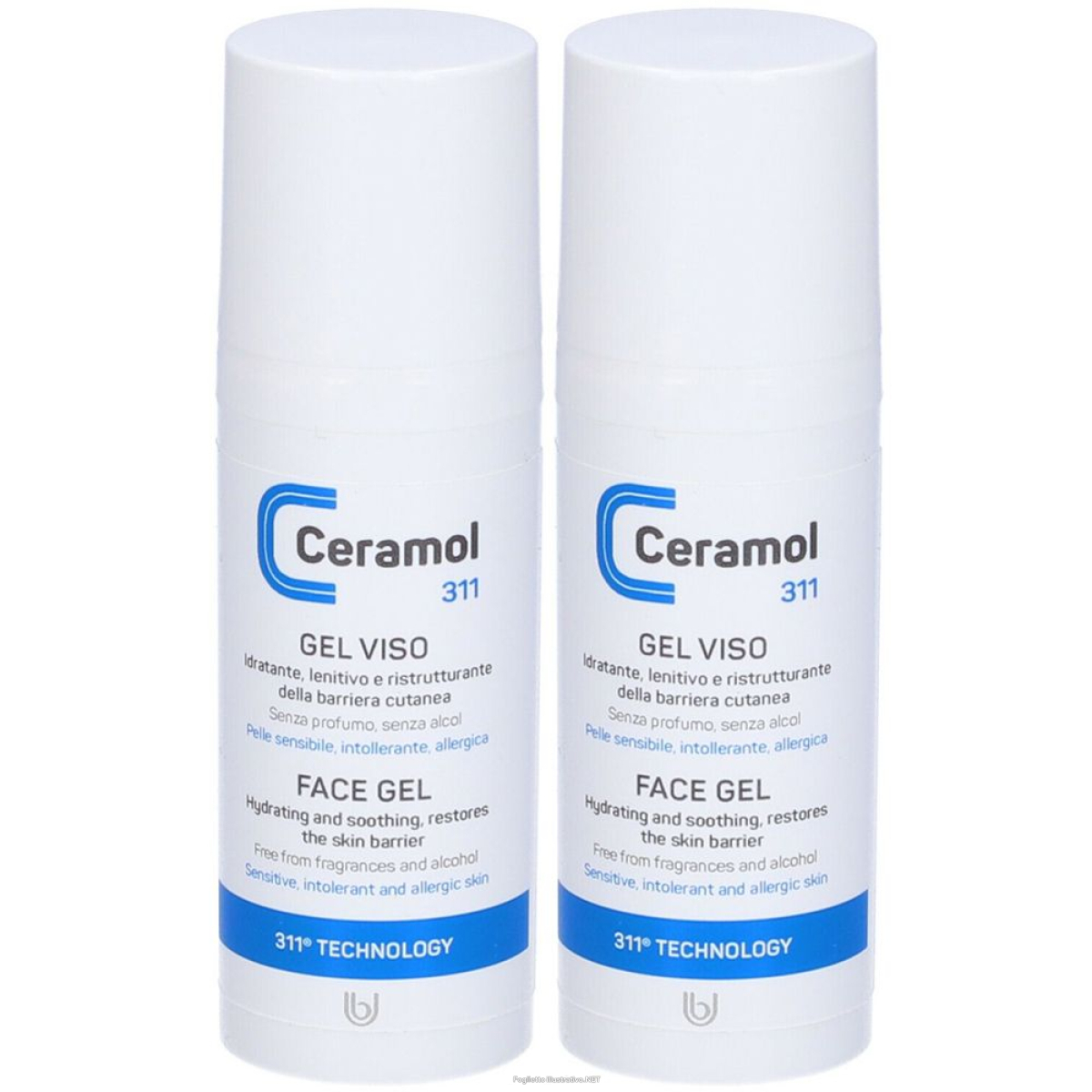 Trova Offerte di unifarco ceramol 311 gel viso set da 2 2x50 ml e compra online