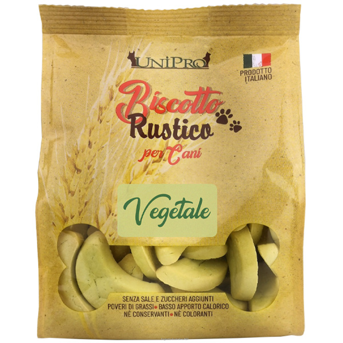 Trova Offerte di unipro biscotto rustico vegetale alimento complementare per cani 300g e compra online