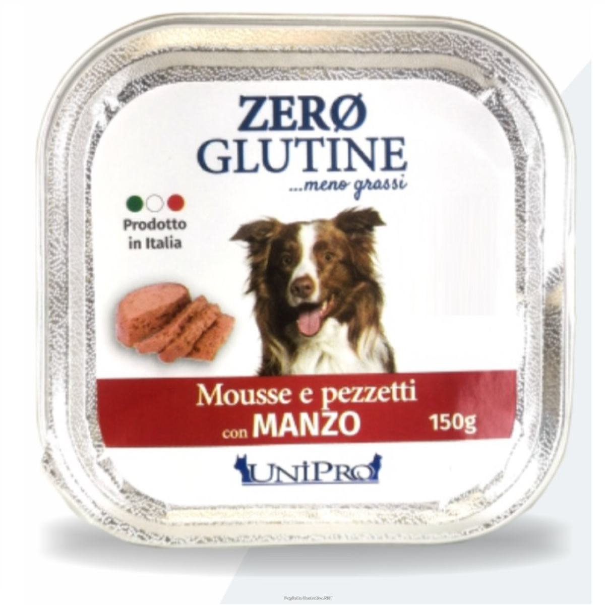 Trova Offerte di unipro cane zero glutine mousse pezzetti di manzo 150gr (vaschetta) e compra online
