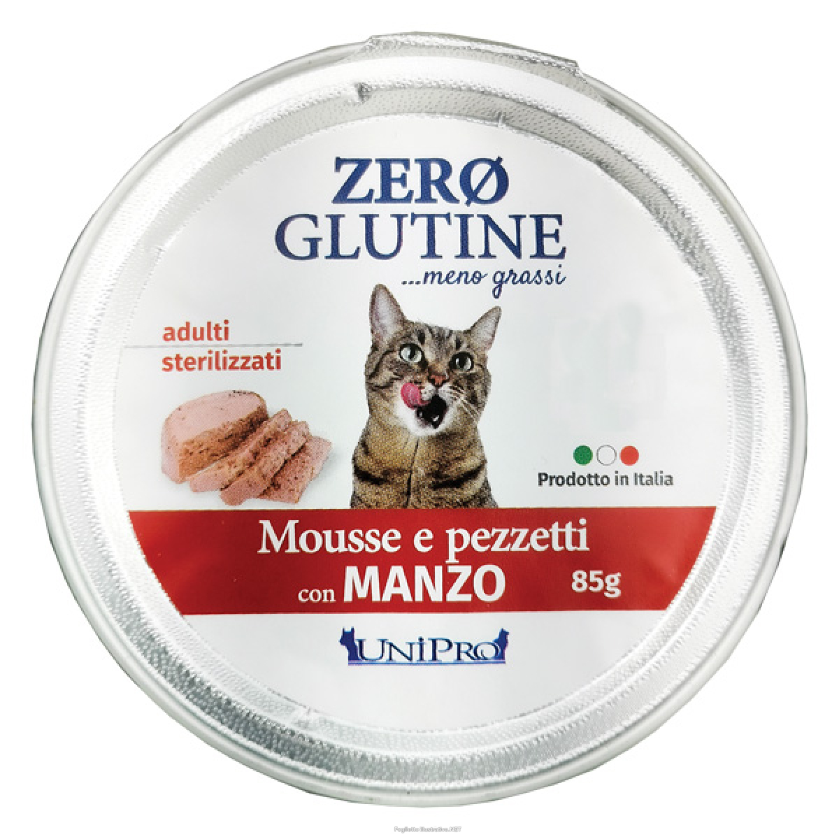 Trova Offerte di unipro gatto zero glutine adulti sterilizzati mousse manzo 85gr (vaschetta) e compra online