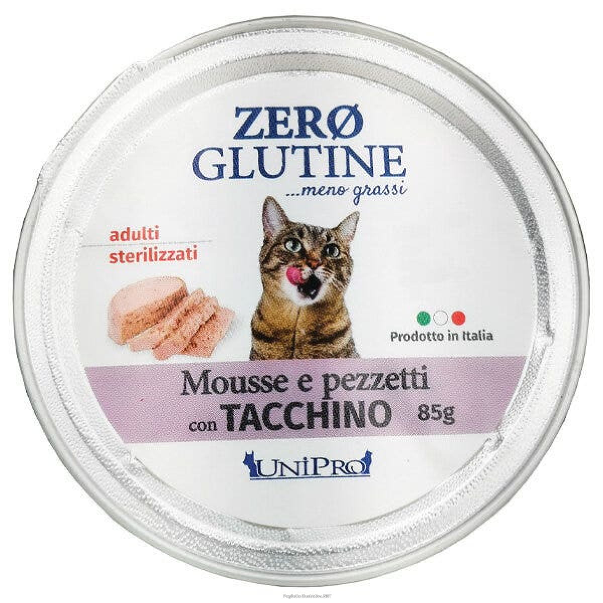 Trova Offerte di unipro gatto zero glutine adulti sterilizzati mousse tacchino 85gr (vaschetta) e compra online