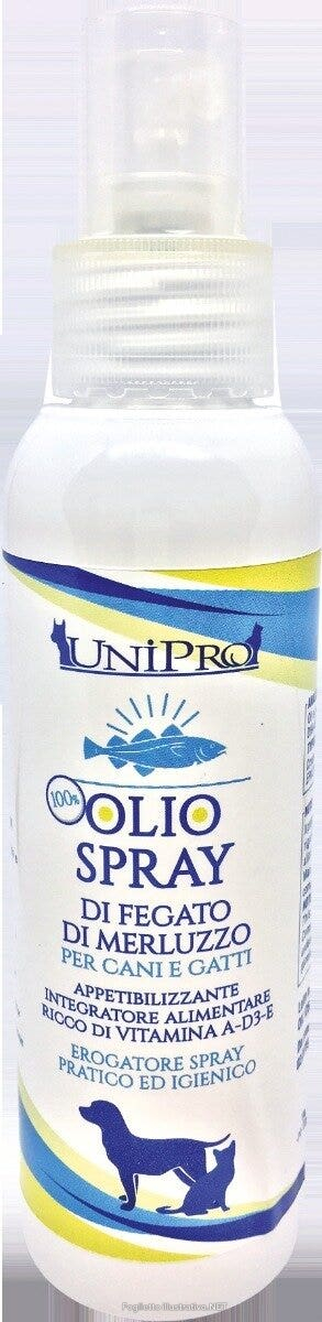 Trova Offerte di unipro olio di fegato di merluzzo 125ml flacone cane e gatto appetizz... e compra online