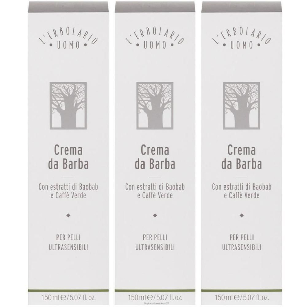 Trova Offerte di uomo crema da barba 150 ml 3x150 ml e compra online
