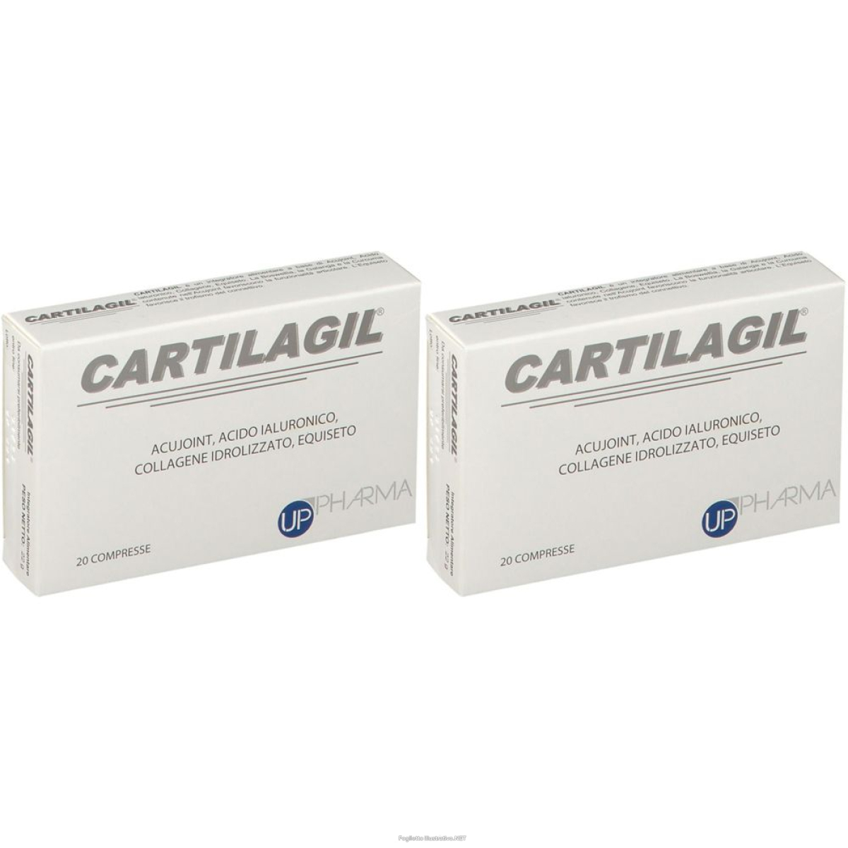 Trova Offerte di up pharma cartilagil® set da 2 2x22 g compresse e compra online