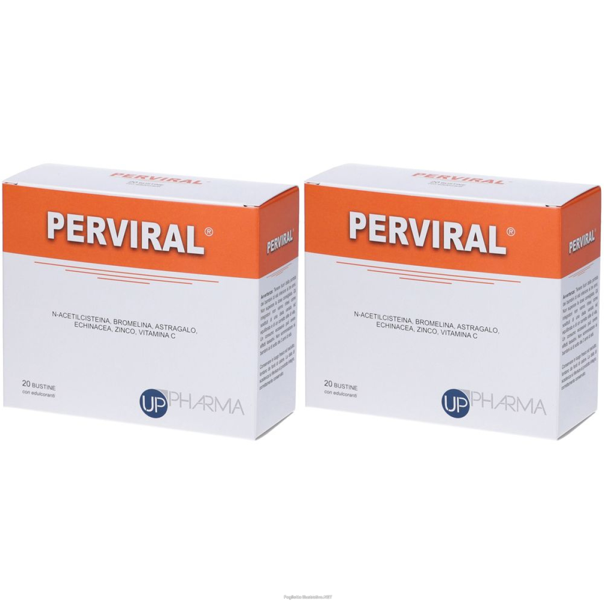 Trova Offerte di up pharma perviral bustine set da 2 2x60 g polvere per soluzione orale e compra online