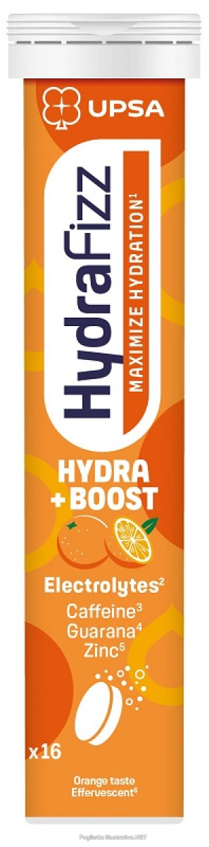 Trova Offerte di upsa hydrafizz boost maximize hydration - 16 compresse effervescenti con elettroliti, caffeina, guaranà e zinco e compra online