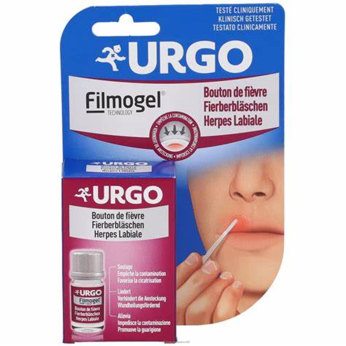 Trova Offerte di urgo filmogel herpes 3ml - trattamento herpes labiale rapido e protettivo e compra online