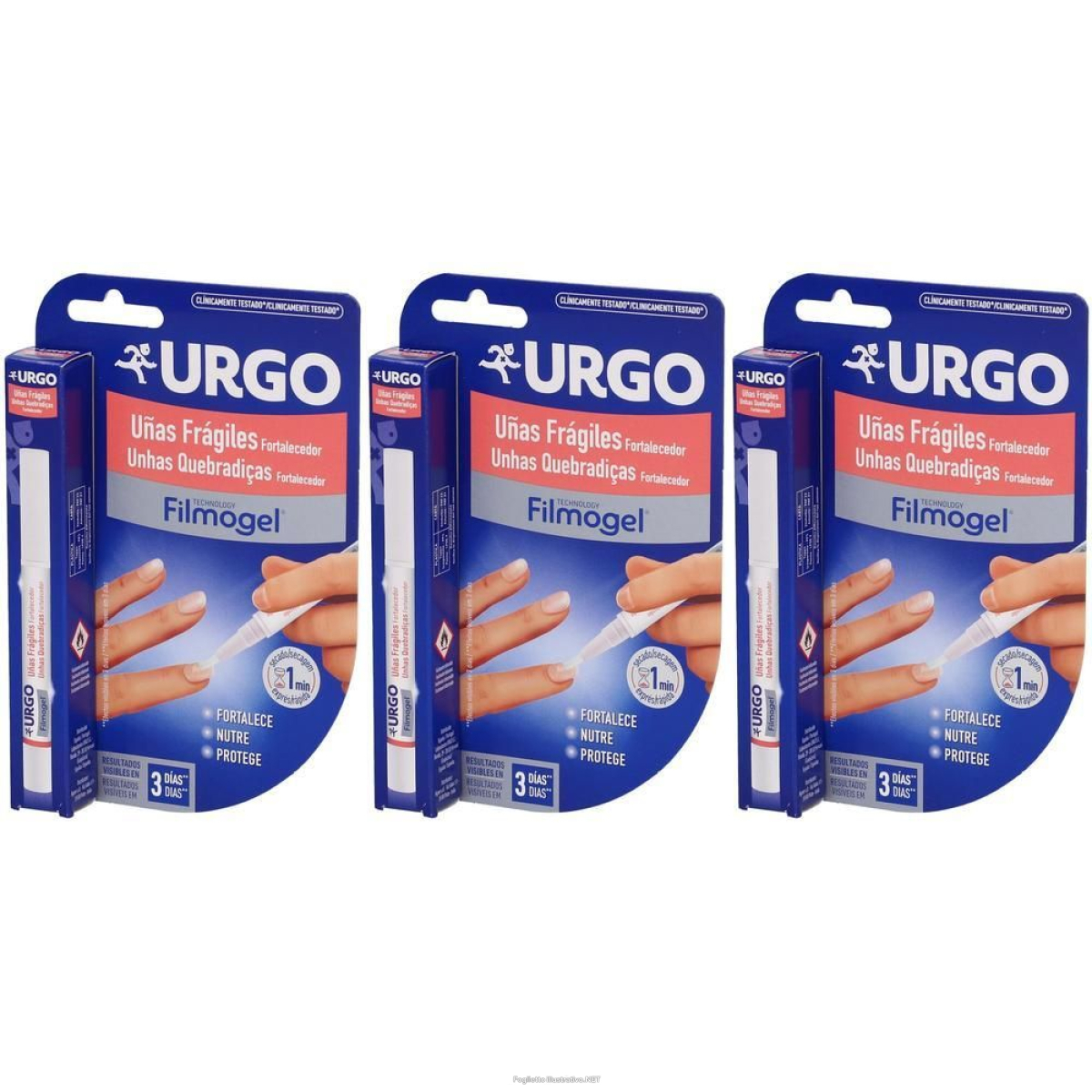 Trova Offerte di urgo filmogel trattamento rigenerante unghie 3x2 ml e compra online