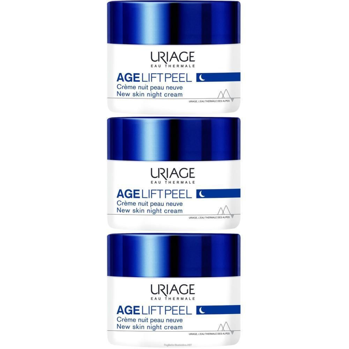 Trova Offerte di uriage age lift peel crema notte pelle nuova 3x50 ml e compra online