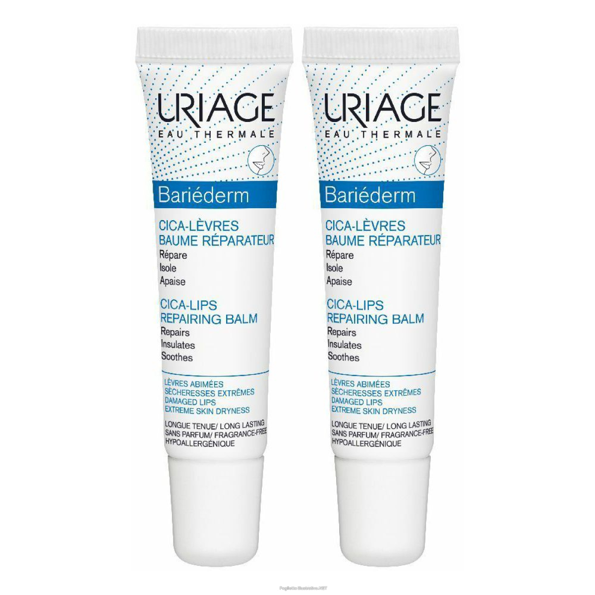 Trova Offerte di uriage bariéderm cica-lèvres balsamo isolante screpolate set da 2 2x15 e compra online