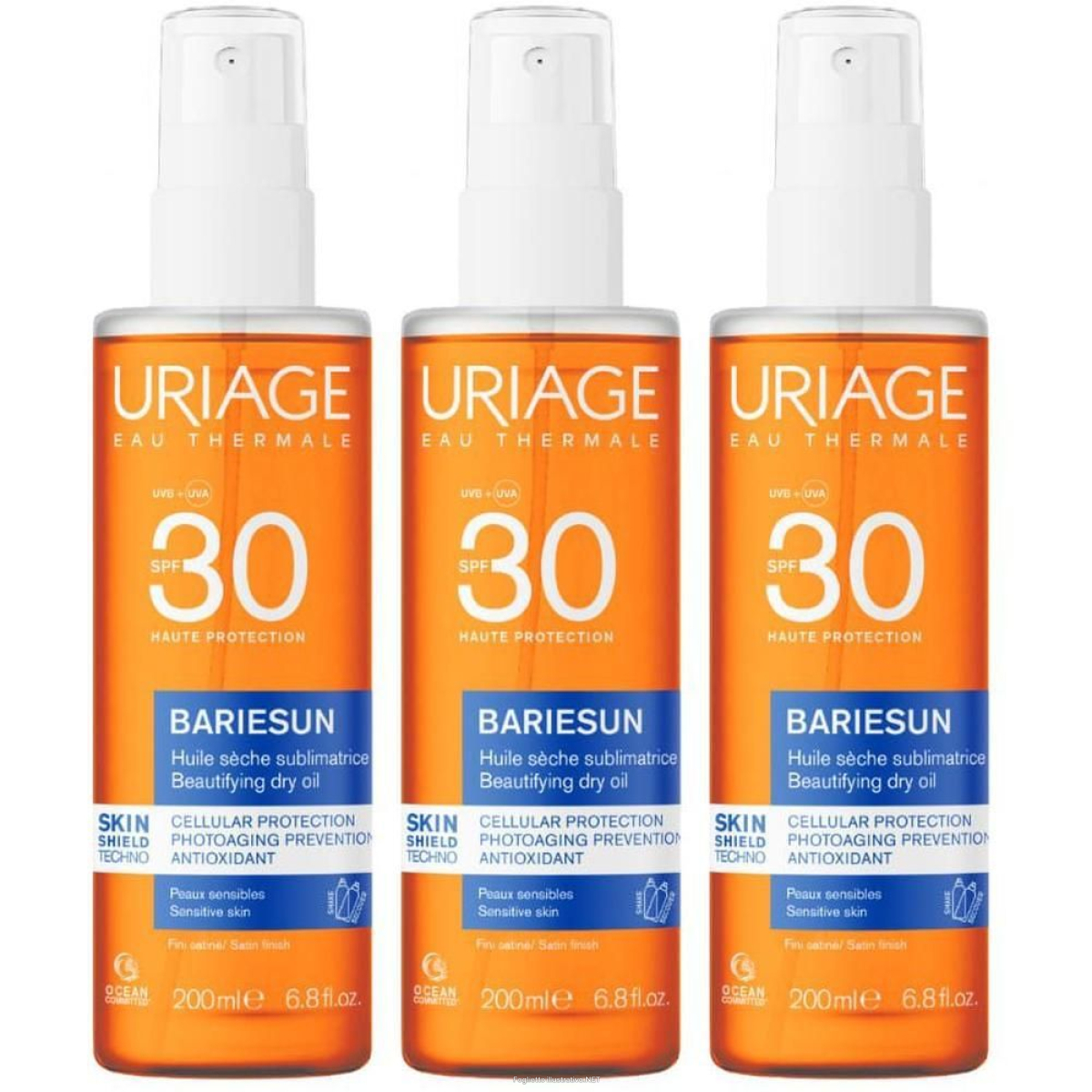 Trova Offerte di uriage bariésun olio secco illuminante spf30, pelle sensibile, corpo, e compra online