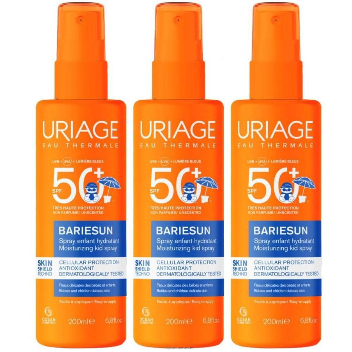 Trova Offerte di uriage bariesun spray bambini spf50+ pelle sensibile, viso, corpo, sen e compra online