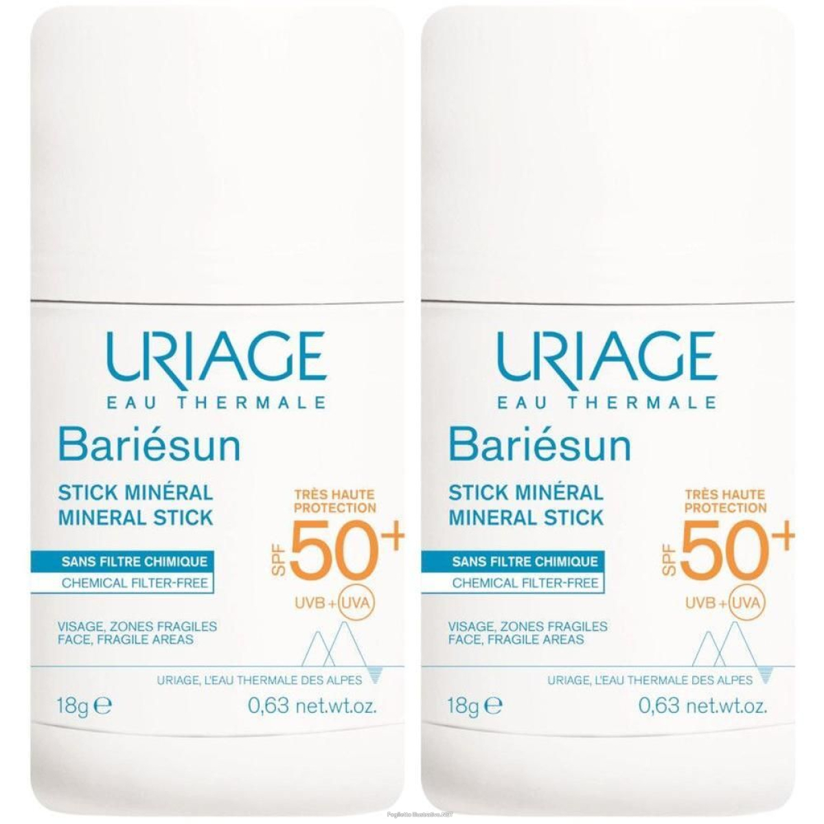 Trova Offerte di uriage bariesun stick minerale spf50+ viso, labbra, pelle intollerante e compra online