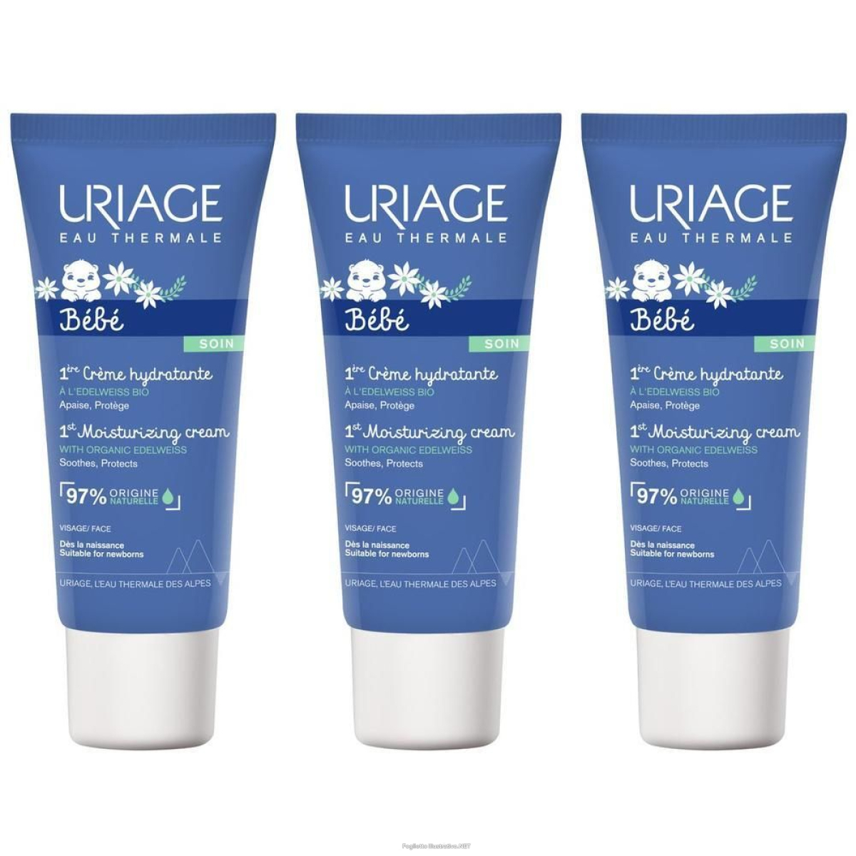 Trova Offerte di uriage bebe 1° crema idratante protettiva, viso, pelle sensibile di ne e compra online