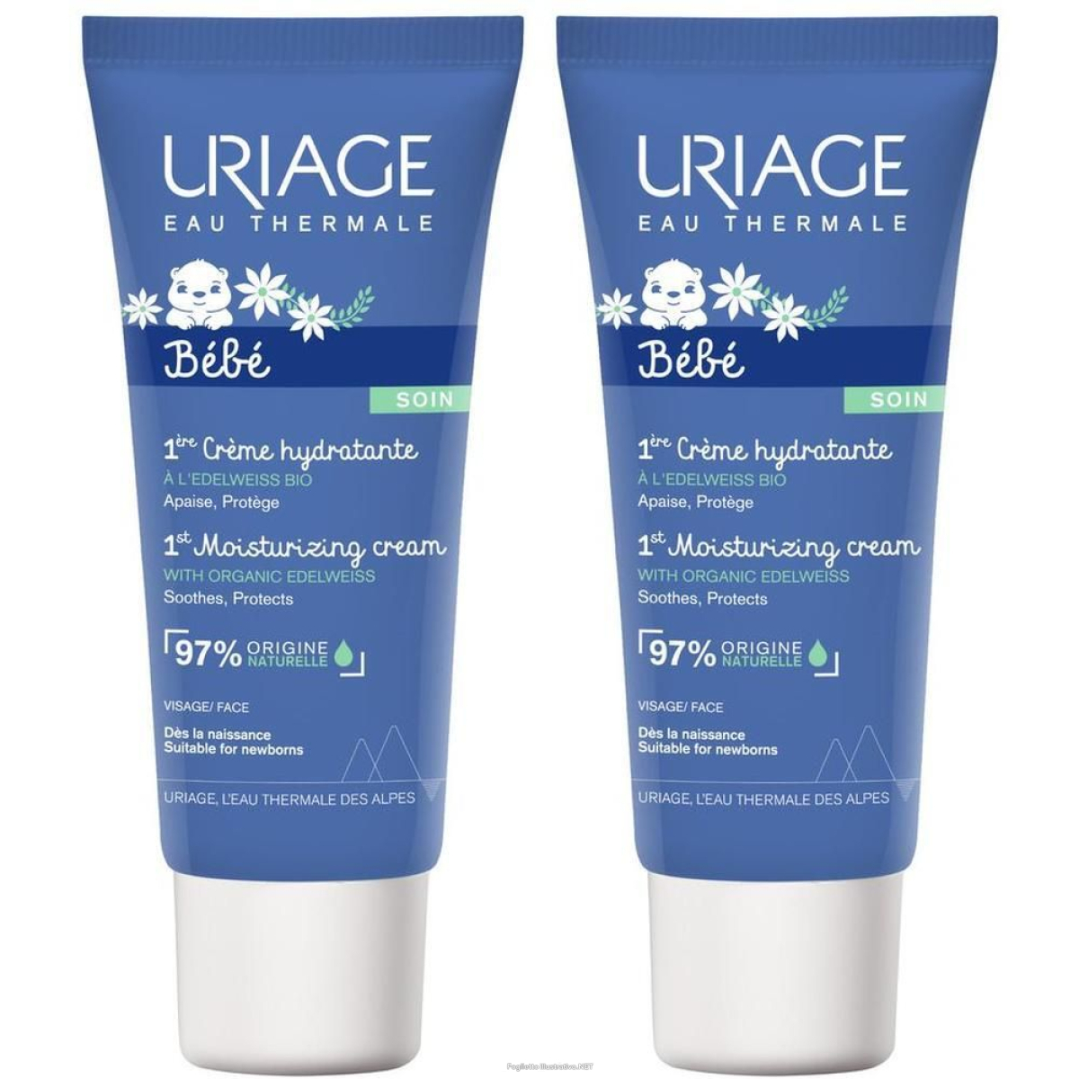Trova Offerte di uriage bebe 1° crema idratante protettiva, viso, pelle sensibile di ne e compra online