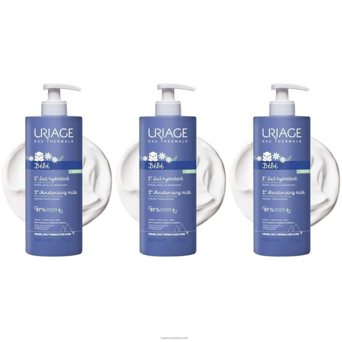 Trova Offerte di uriage bebe 1° latte idratante protettivo, viso, corpo, pelle sensibil e compra online