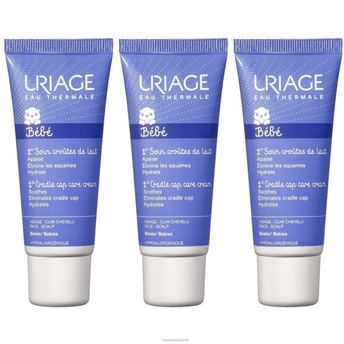 Trova Offerte di uriage bebe 1a crema crosta lattea, squame, cuoio capelluto neonato 3x e compra online