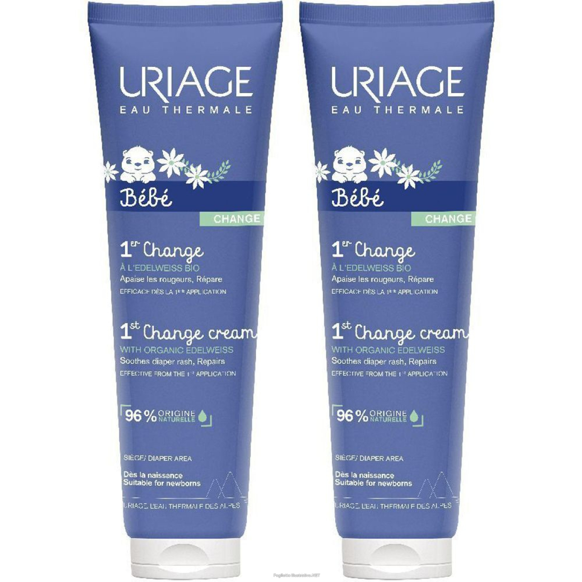 Trova Offerte di uriage bébé - 1er change set da 2 2x100 ml crema e compra online