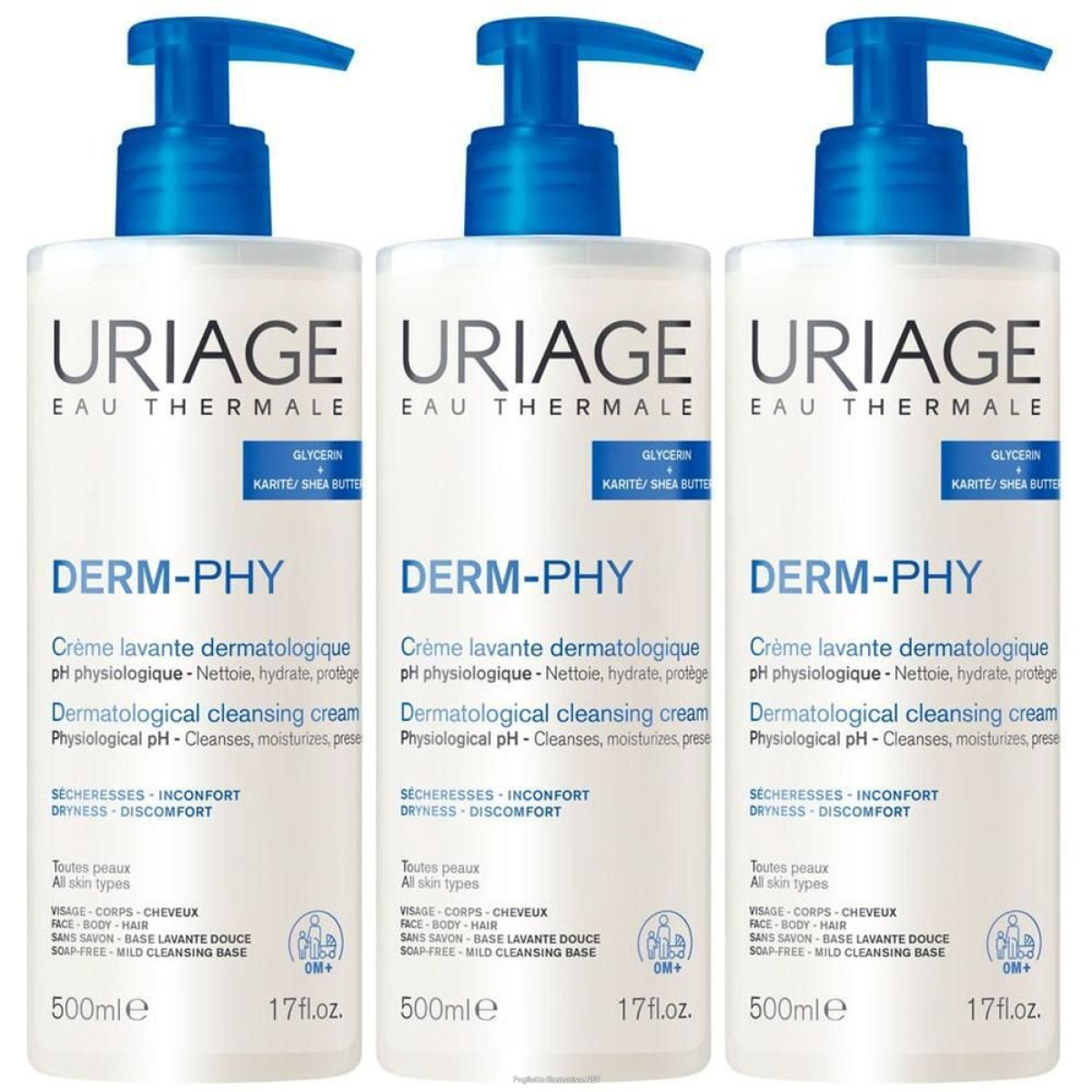 Trova Offerte di uriage derm-phy crema doccia lavante dermatologica, pelle secca e sens e compra online