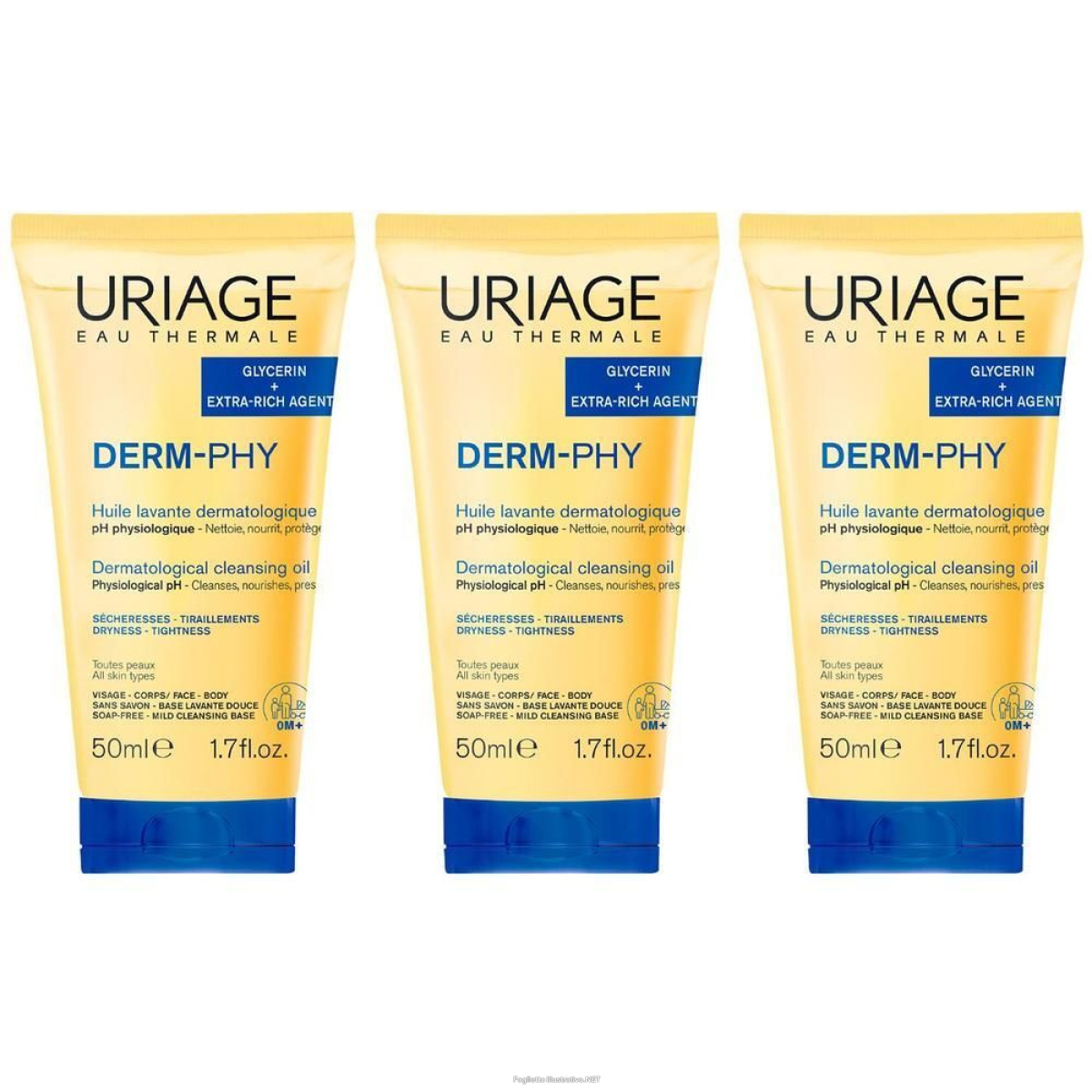 Trova Offerte di uriage derm-phy olio lavante dermatologico bagno e doccia, pelle secca e compra online
