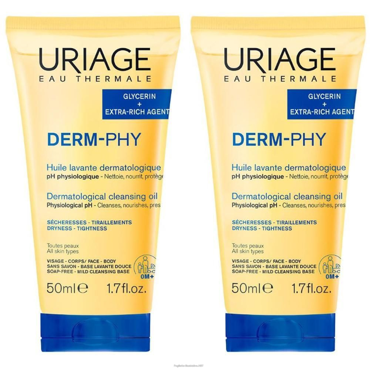 Trova Offerte di uriage derm-phy olio lavante dermatologico bagno e doccia, pelle secca e compra online