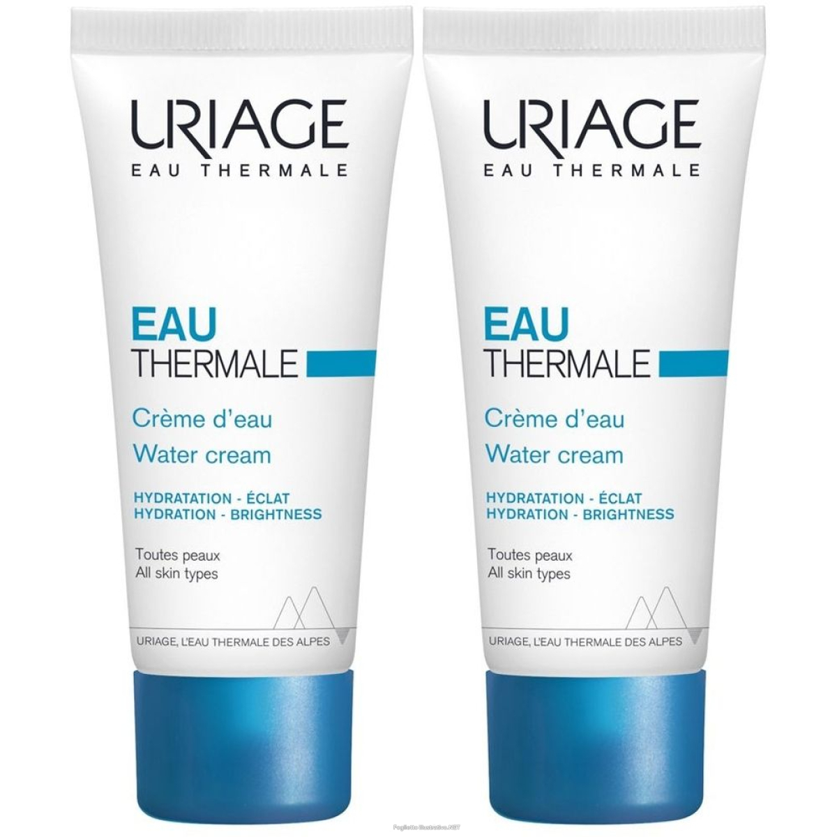 Trova Offerte di uriage eau thermale - crema idratante all'acqua set da 2 2x40 ml e compra online