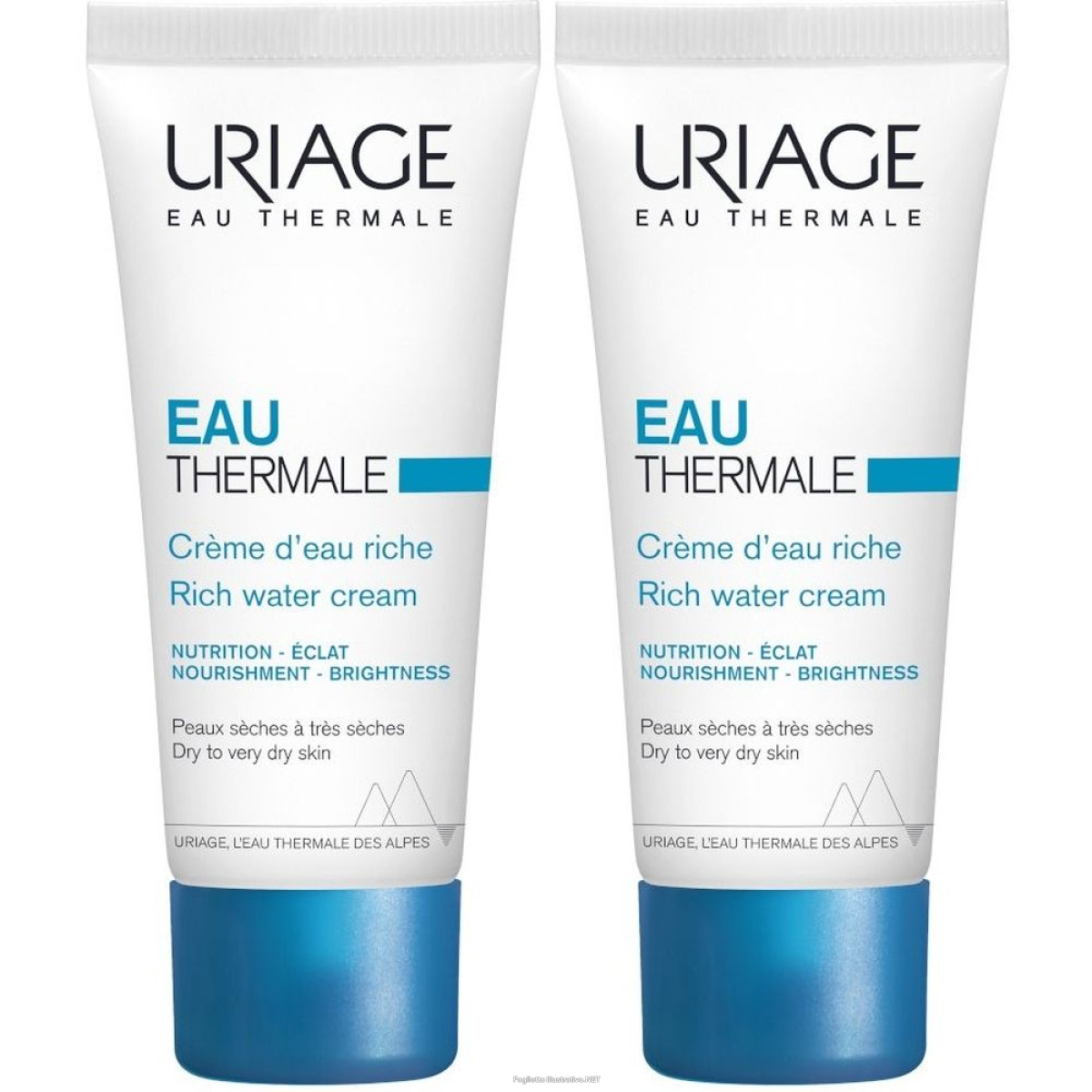 Trova Offerte di uriage eau thermale crema ricca all'acqua set da 2 2x40 ml e compra online