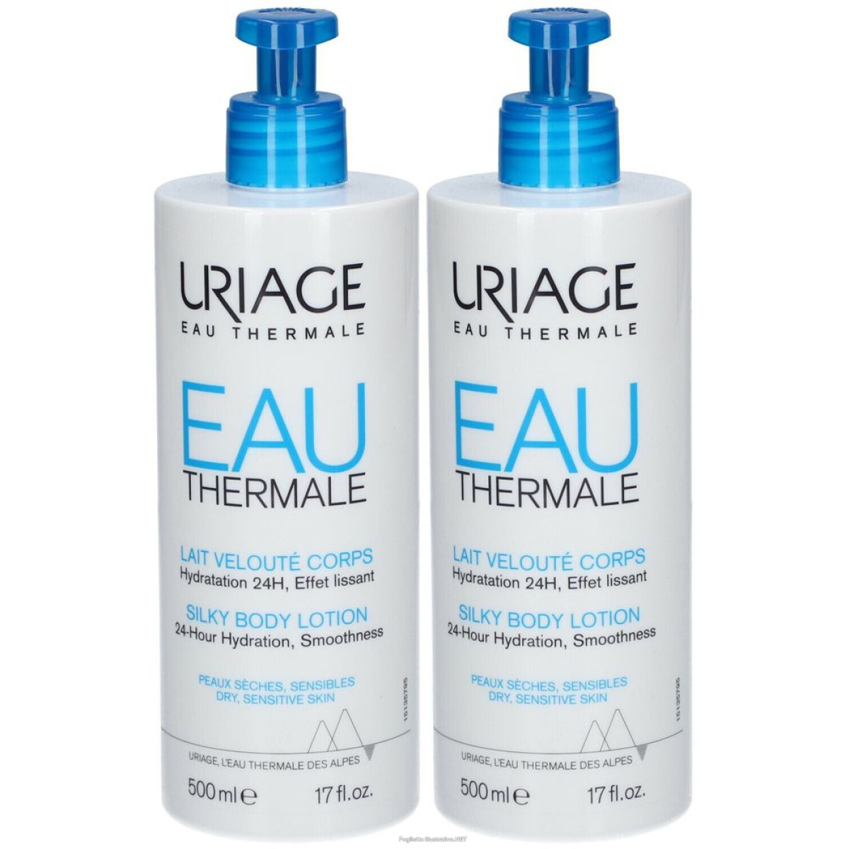Trova Offerte di uriage eau thermale - latte vellutato corpo 500ml set da 2 2x500 ml la e compra online