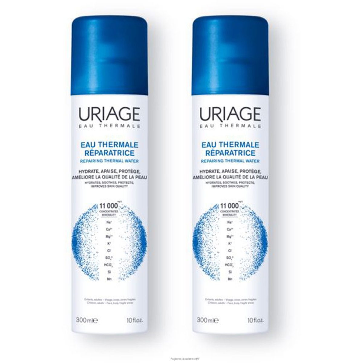Trova Offerte di uriage eau thermale riparatrice spray 300ml set da 2 2x300 ml e compra online