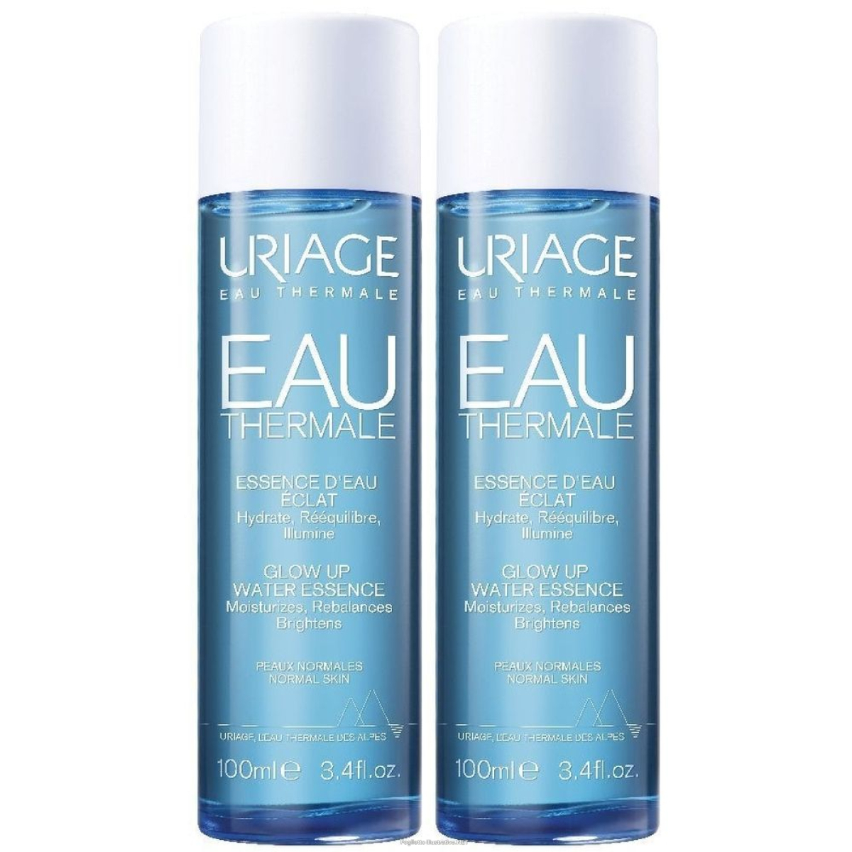 Trova Offerte di uriage essenza illuminante all'acqua set da 2 2x100 ml lozione viso e compra online