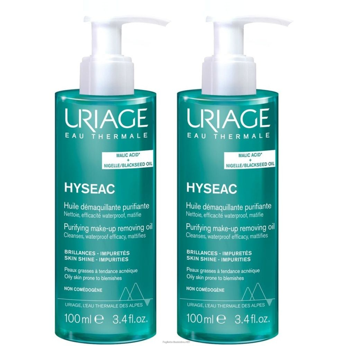 Trova Offerte di uriage hyseac huile demaquillante purifiante fp 100ml set da 2 2x100 m e compra online