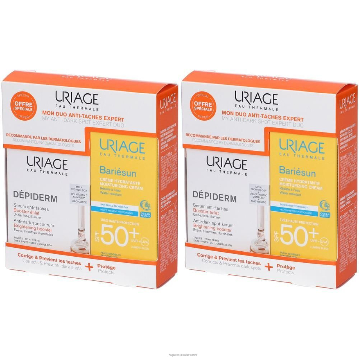 Trova Offerte di uriage mon duo anti-taches expert 2x1 pz set e compra online