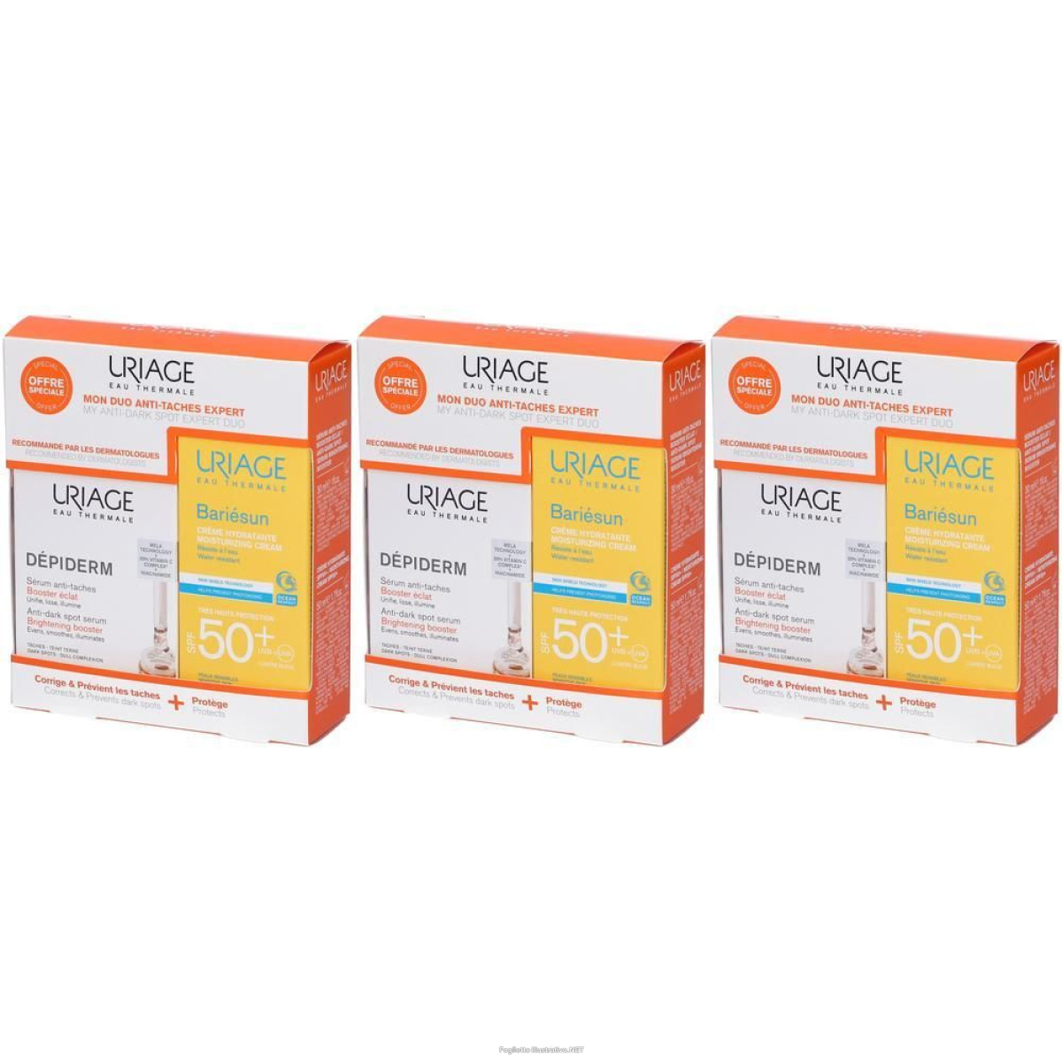 Trova Offerte di uriage mon duo anti-taches expert 3x1 pz set e compra online