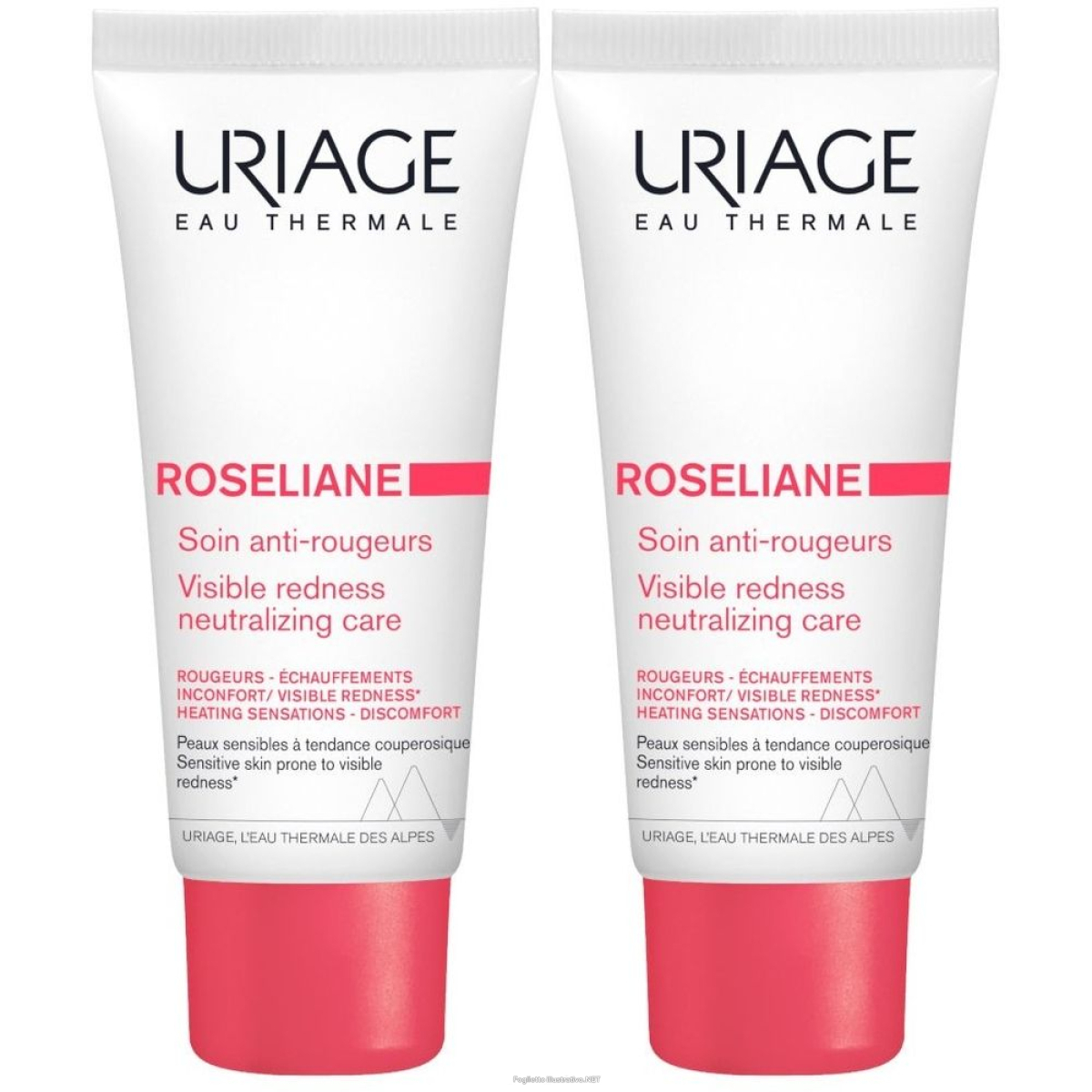Trova Offerte di uriage rosèliane 2x40 ml crema e compra online
