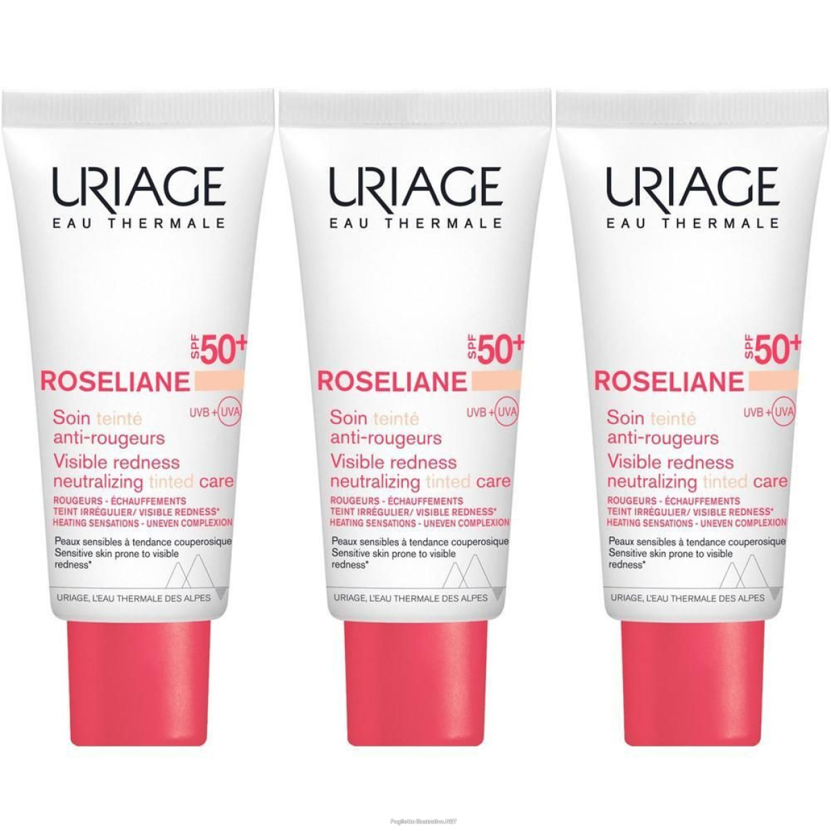 Trova Offerte di uriage roseliane crema colorata antirossori lenitiva spf50+ pelle sens e compra online