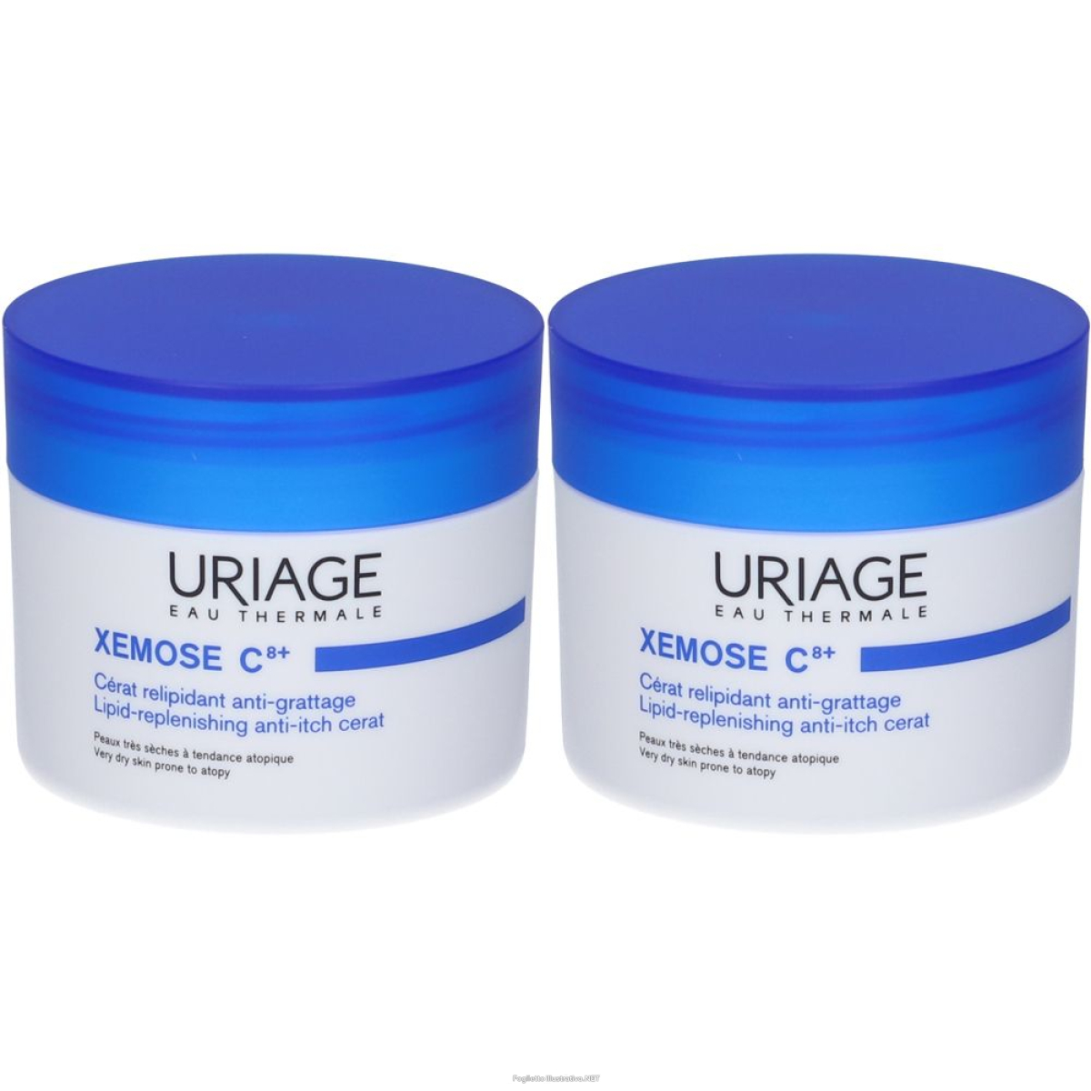 Trova Offerte di uriage xémose c8+ cerato crema corpo set da 2 2x200 ml e compra online