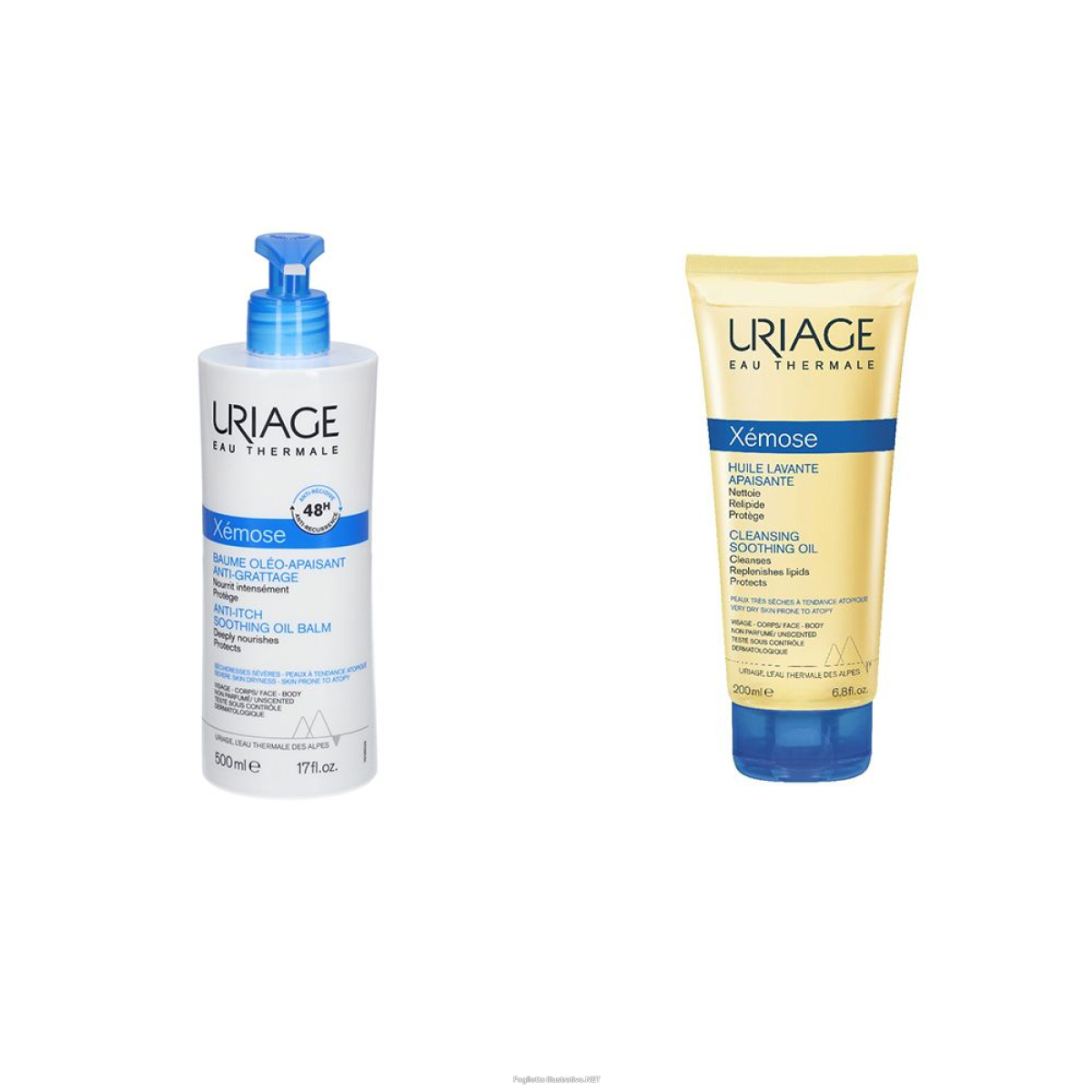 Trova Offerte di uriage xémose oil balm + olio detergente 1 pz set e compra online