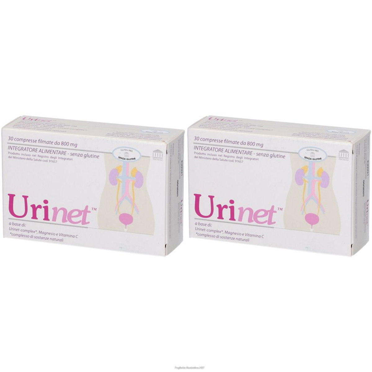 Trova Offerte di urinet 30 compresse filmate set da 2 2x24 g e compra online