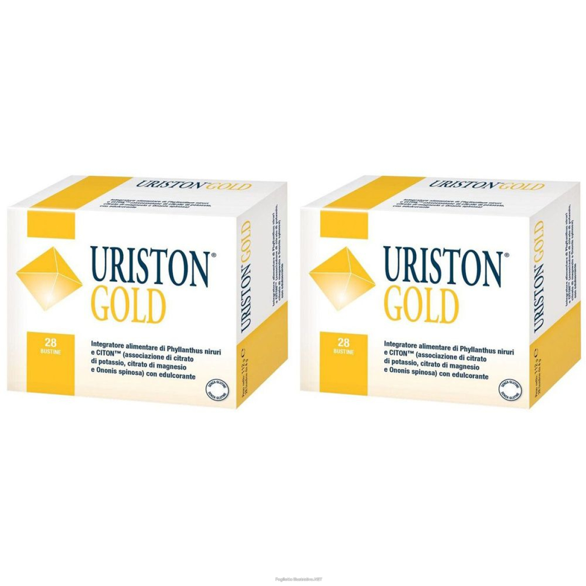 Trova Offerte di uriston gold bustine set da 2 2x28 pz bustina e compra online