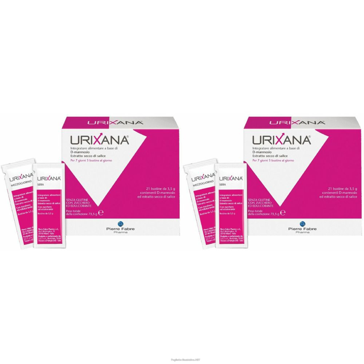 Trova Offerte di urixana bustine integratore alimentare a base di d-mannosio, con equis e compra online