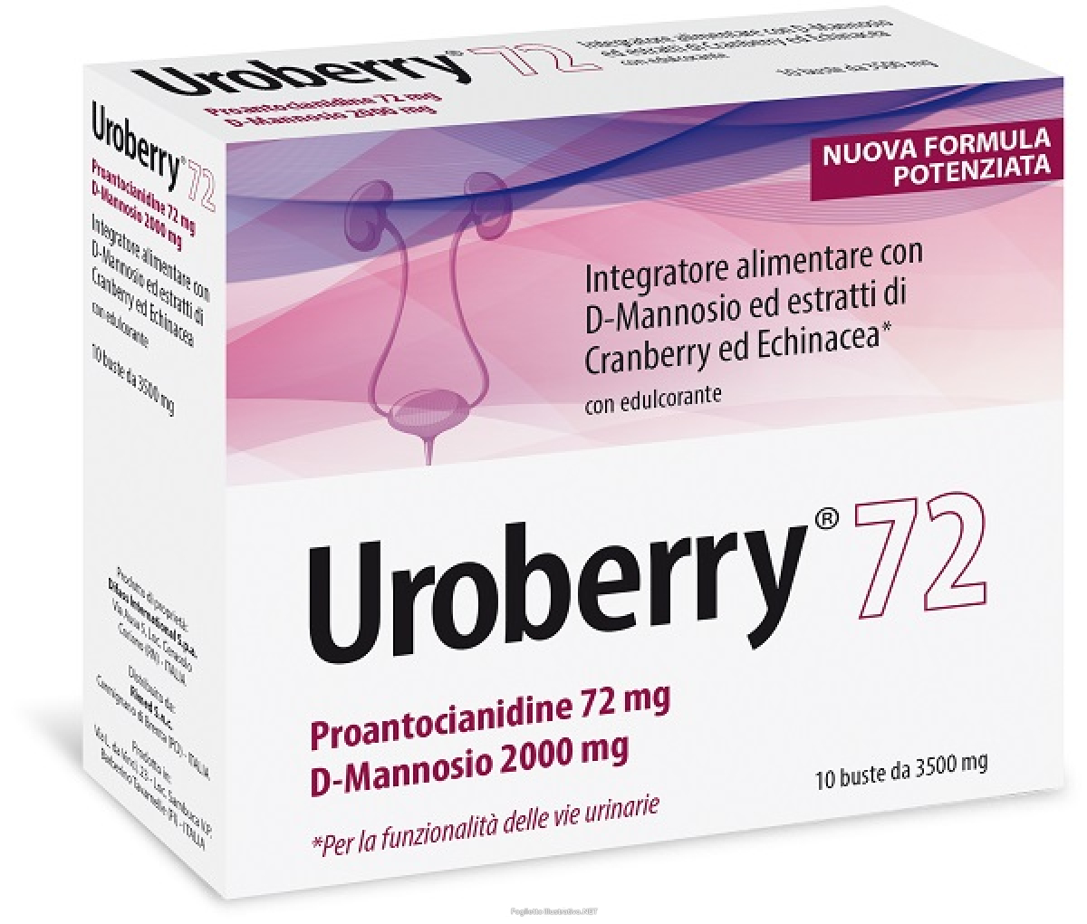 Trova Offerte di uroberry 72 integratore per la funzionalità delle vie urinarie 10 bustine e compra online