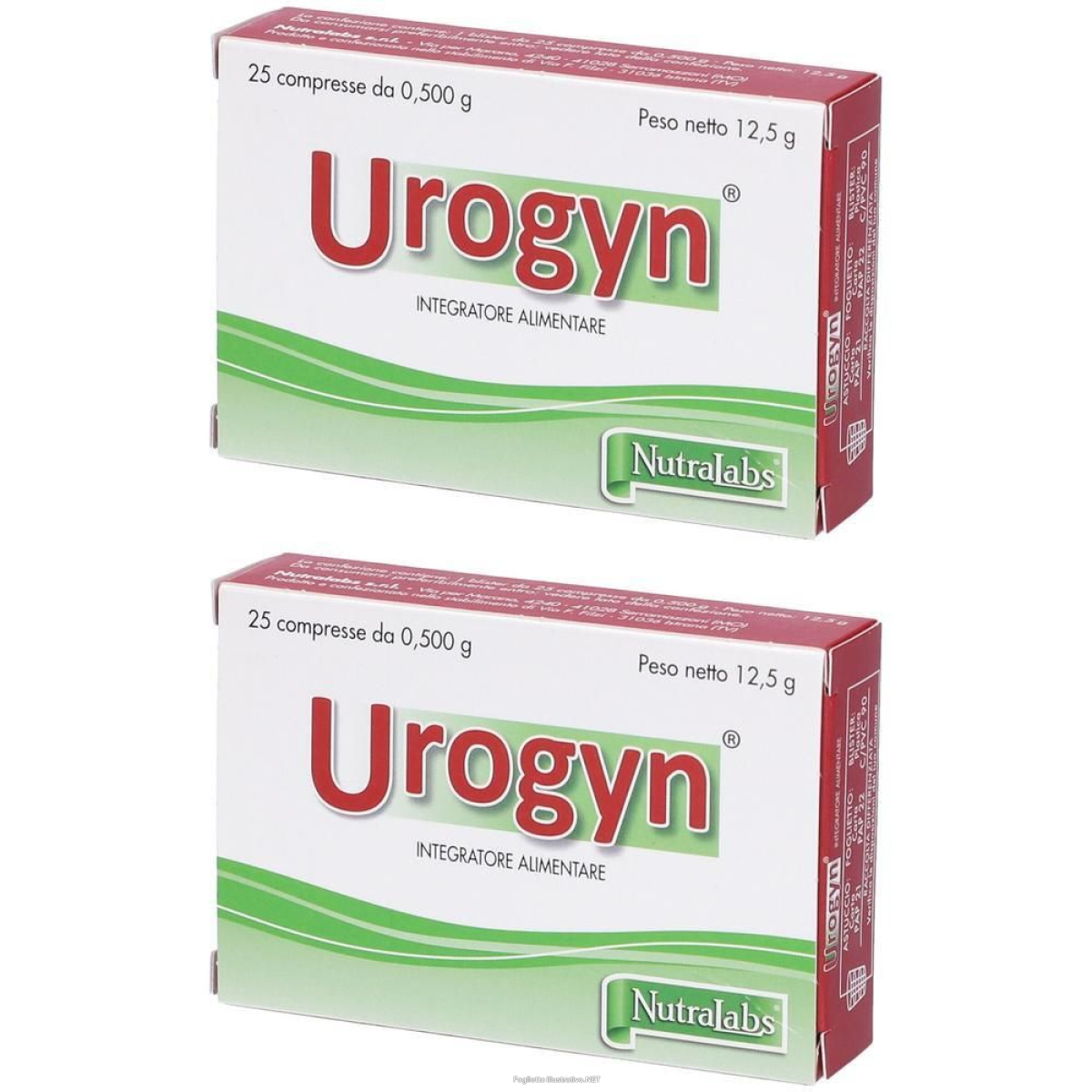 Trova Offerte di urogyn 25 compresse 500 mg 2x12,5 g e compra online
