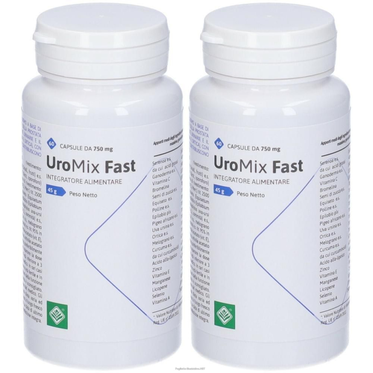 Trova Offerte di uromix fast 2x60 pz capsule e compra online