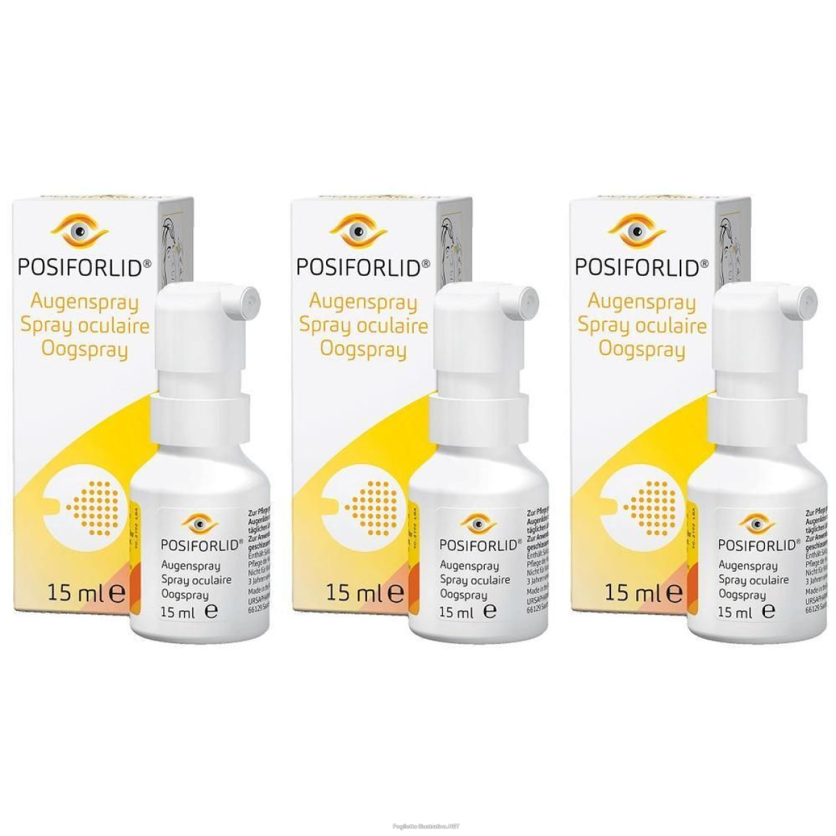 Trova Offerte di ursapharm posiforlid spray oculare 3x15 ml e compra online