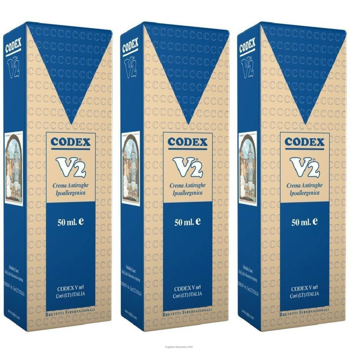 Trova Offerte di v2 crema antirughe 50 ml 3x50 ml e compra online