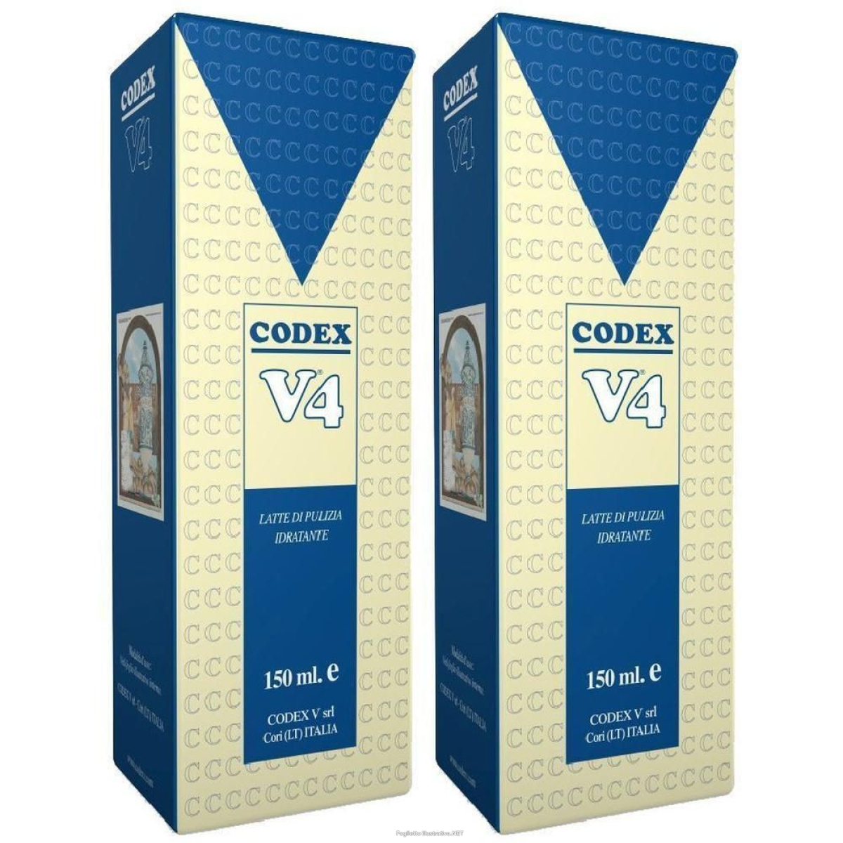 Trova Offerte di v4 latte idratante pulizia 150 ml 2x150 ml e compra online