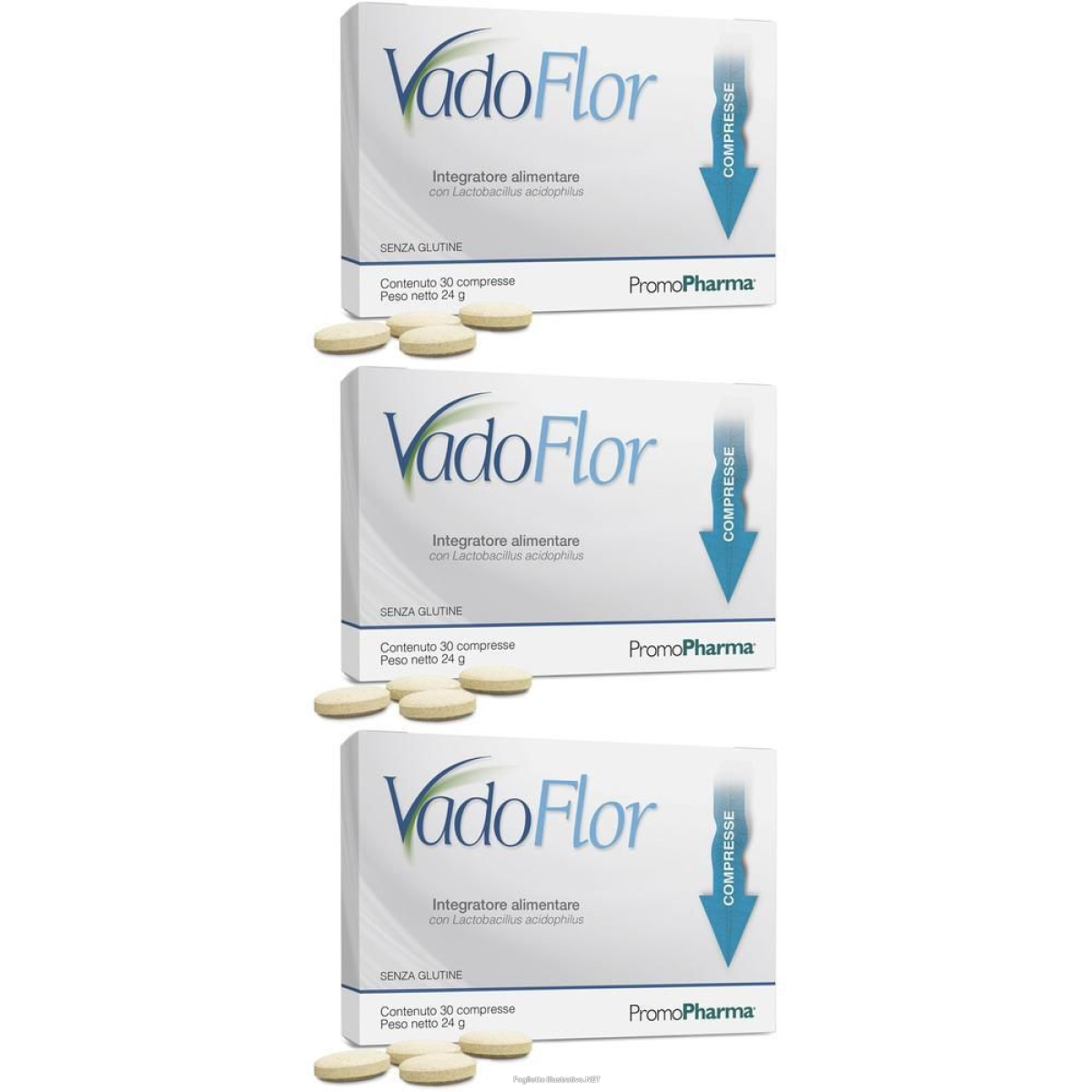Trova Offerte di vado flor 30 compresse 3x30 pz e compra online